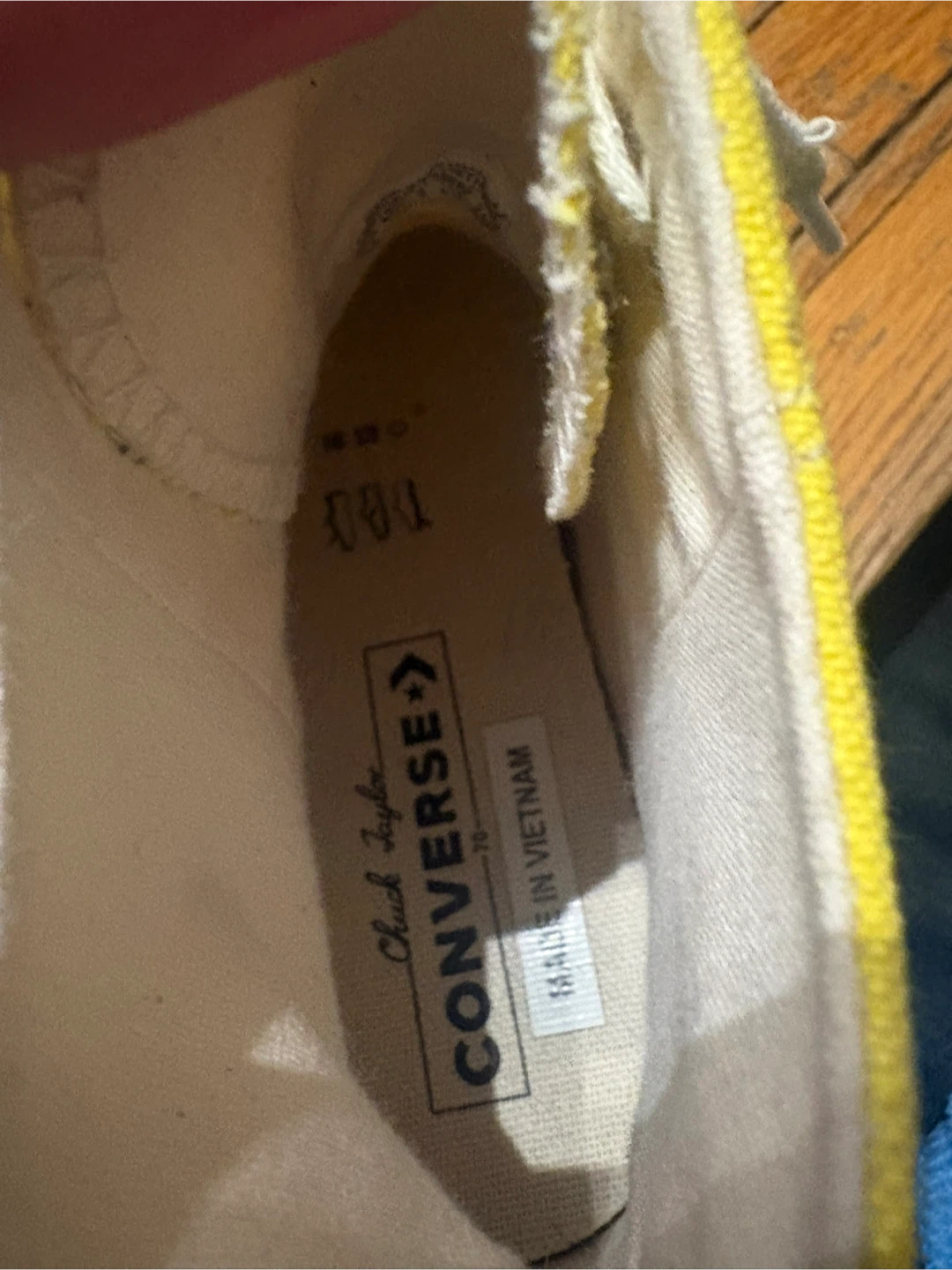 Converse Chuck Taylor 70 High Tops Yellow Size 5.5 - photo 5