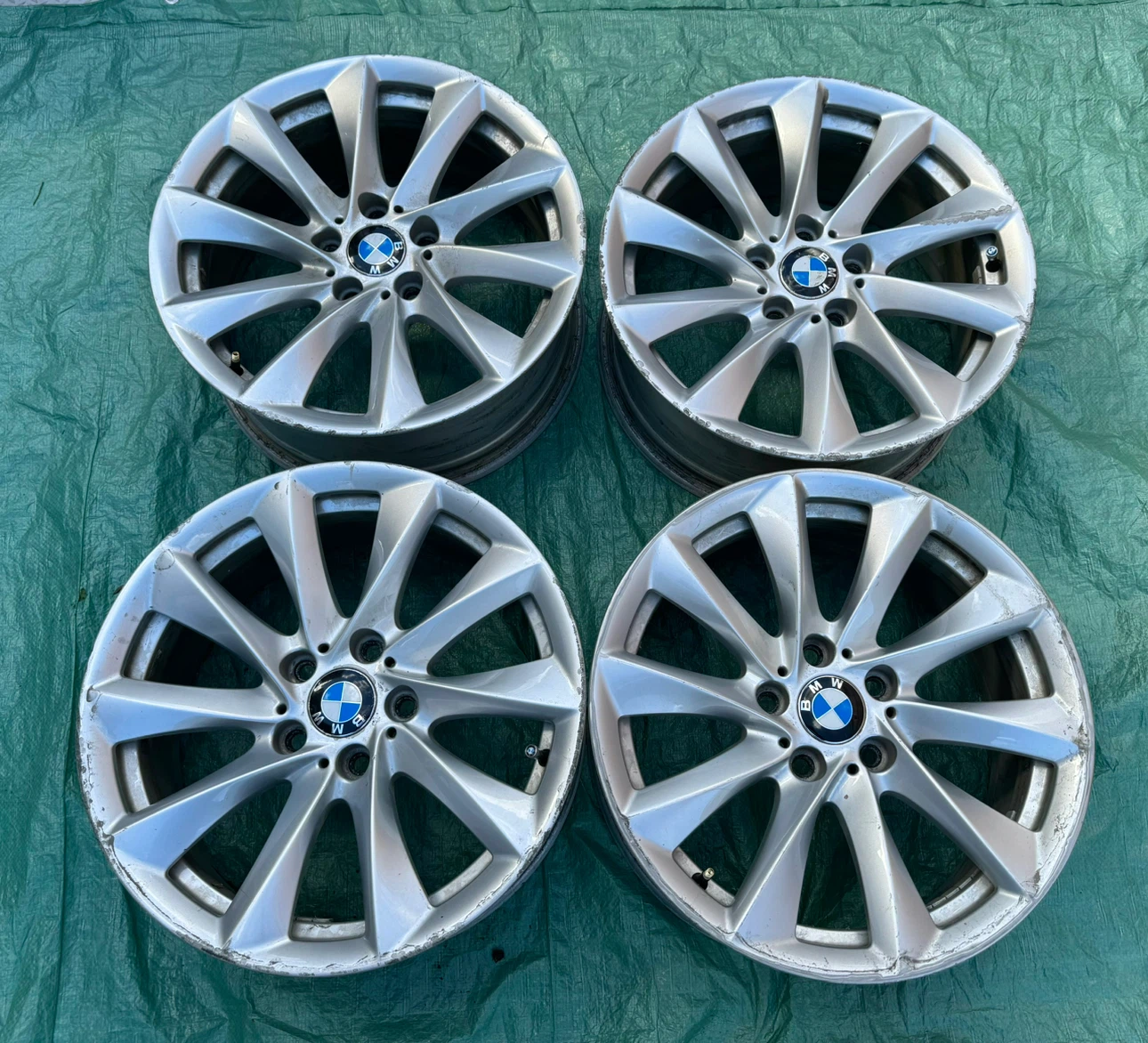 ☃️☃️ Original OEM 18” BMW RIMS ✅ ORIGINAL BMW 4 + 3 Series rims - photo 2