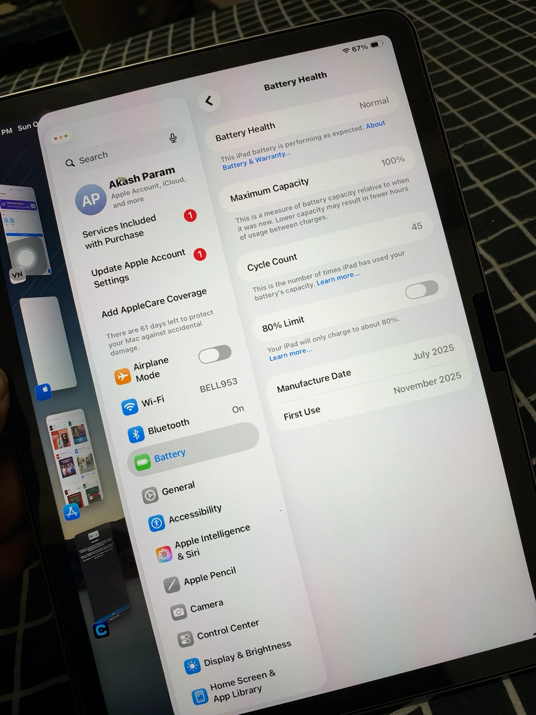 Apple iPad Air 11inch(M3) 128GB Space Grey - photo 3