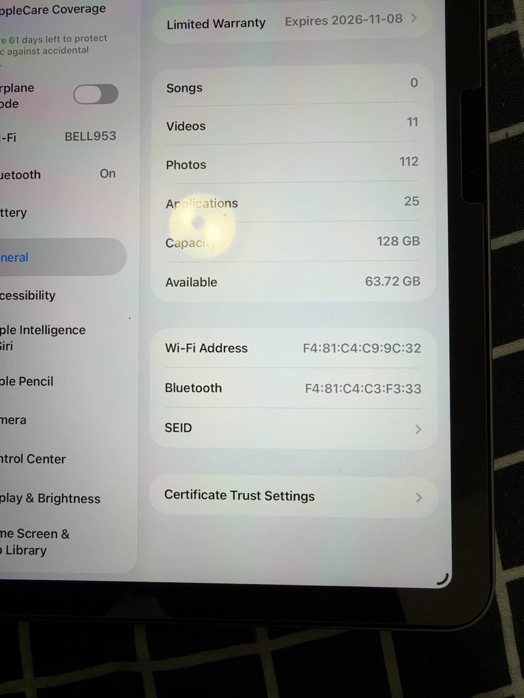 Apple iPad Air 11inch(M3) 128GB Space Grey - photo 4