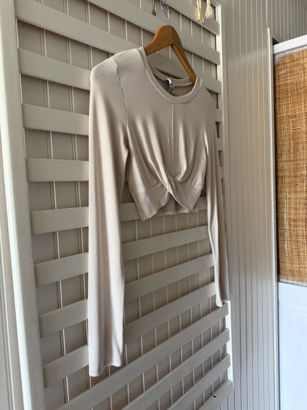 Princess Polly Ribbed Long Sleeve Crop Top - photo 3