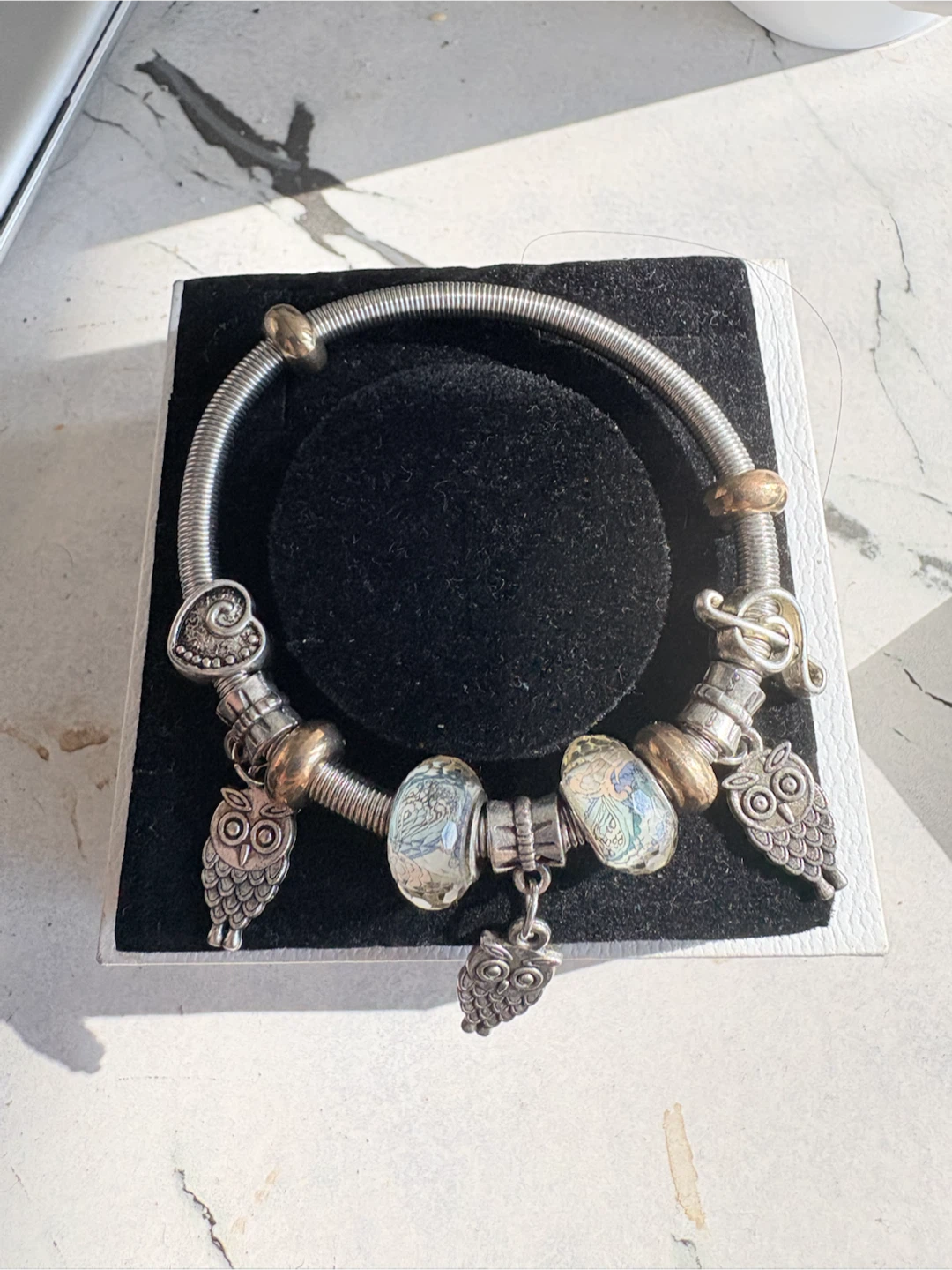 Owl Charm Bracelet