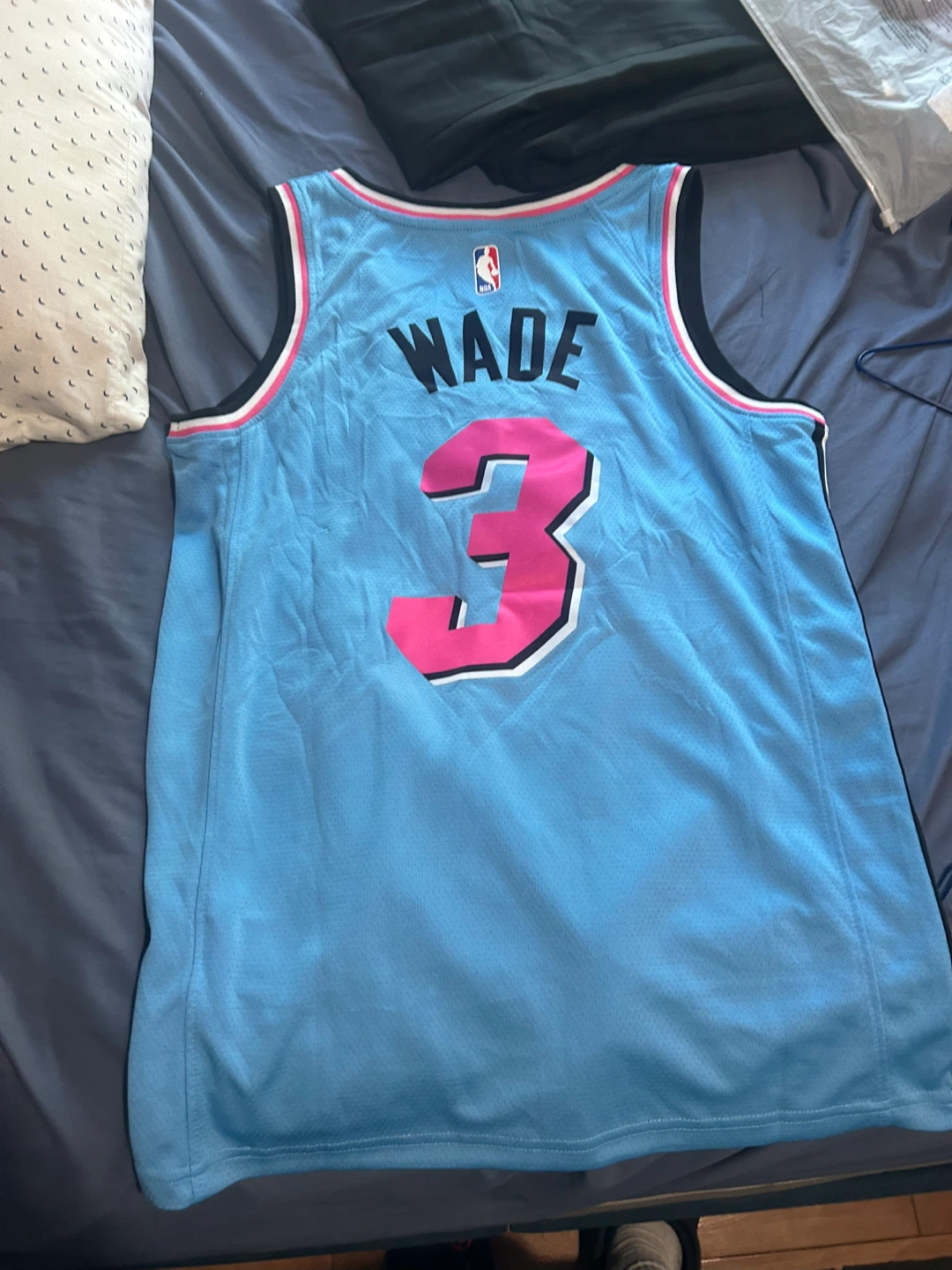 Miami Heat Dwyane Wade Vice City Jersey - photo 2