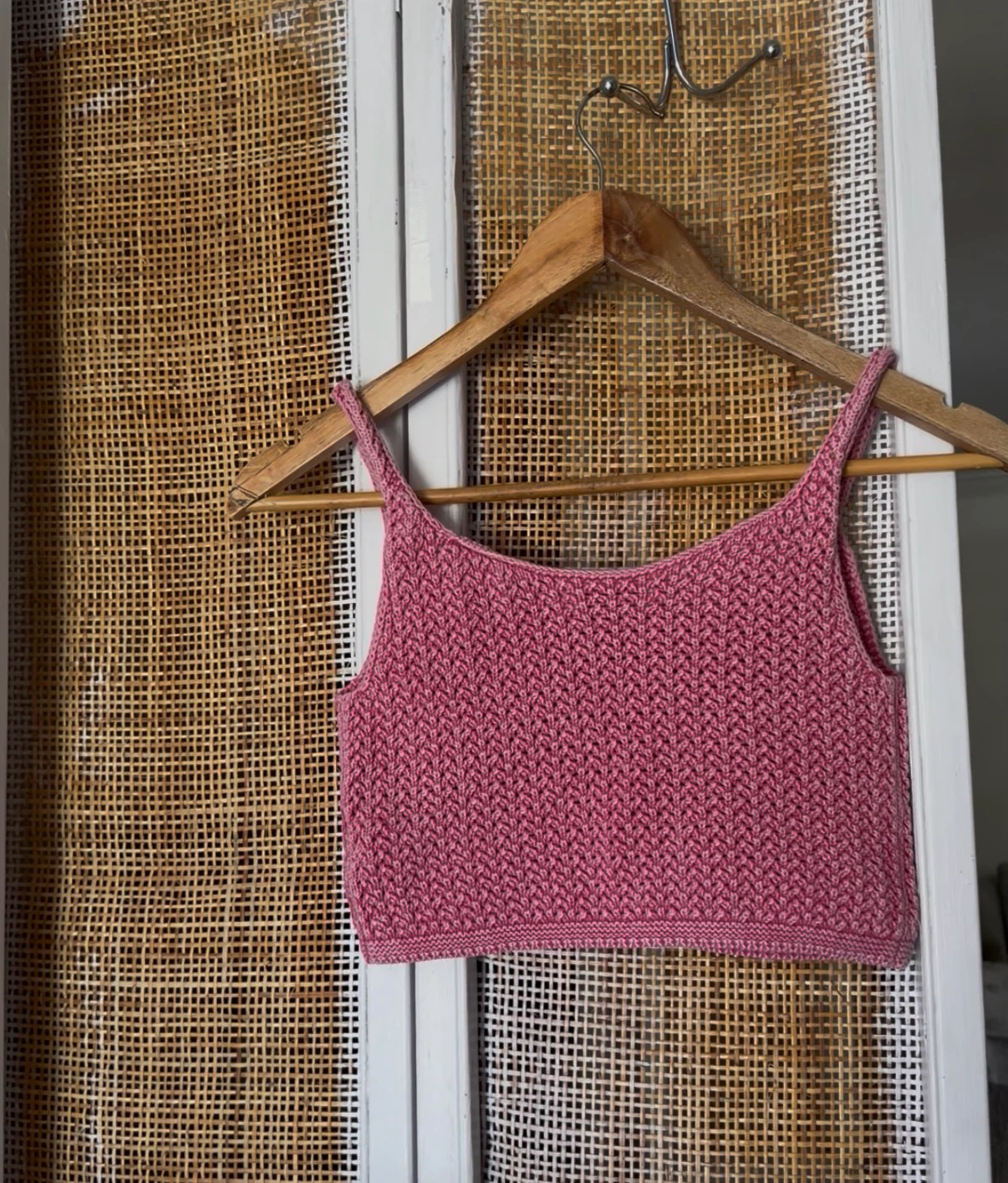 American Eagle Pink Knit Crop Top - photo 2