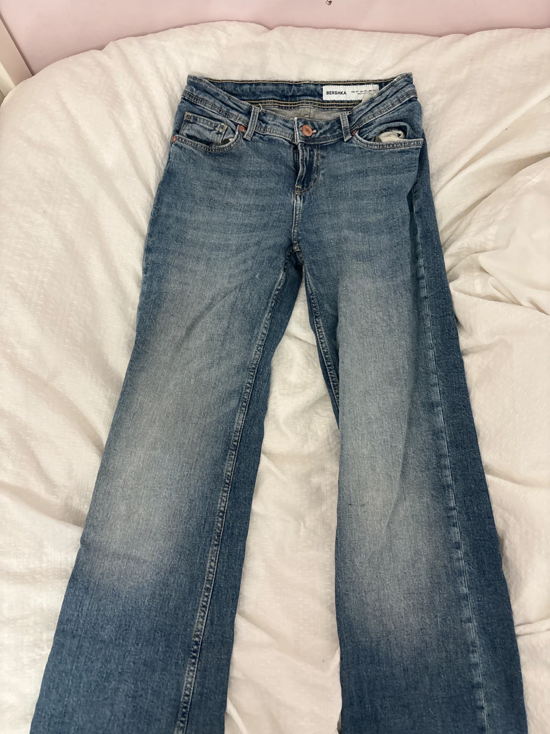 Bershka Blue Denim Jeans