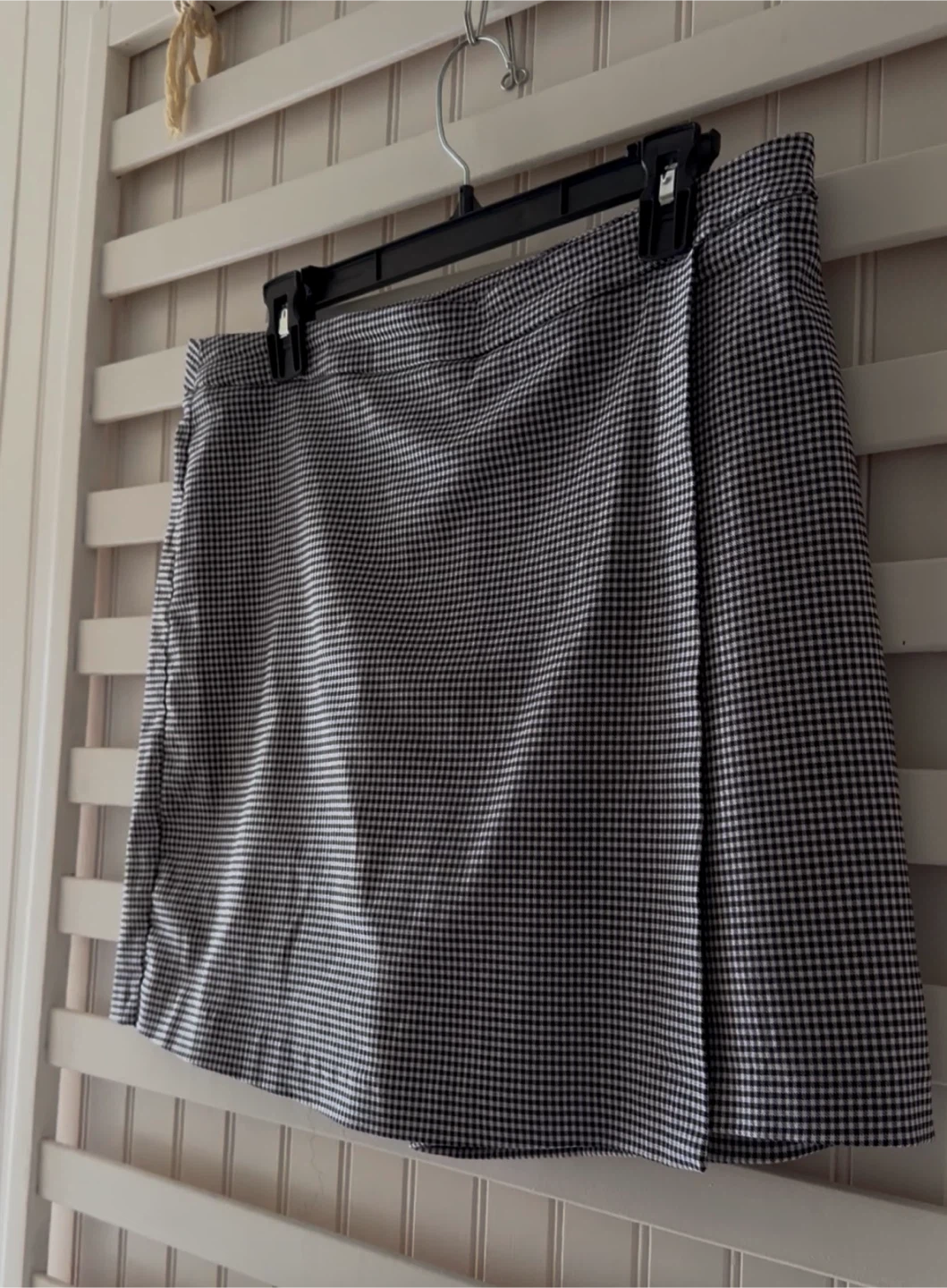 Gingham Check Skort - photo 4