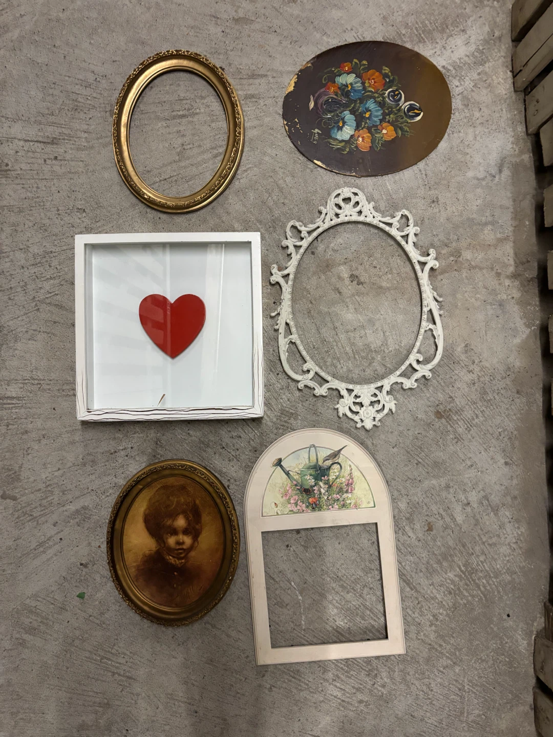 Assorted Decorative Wall Frames