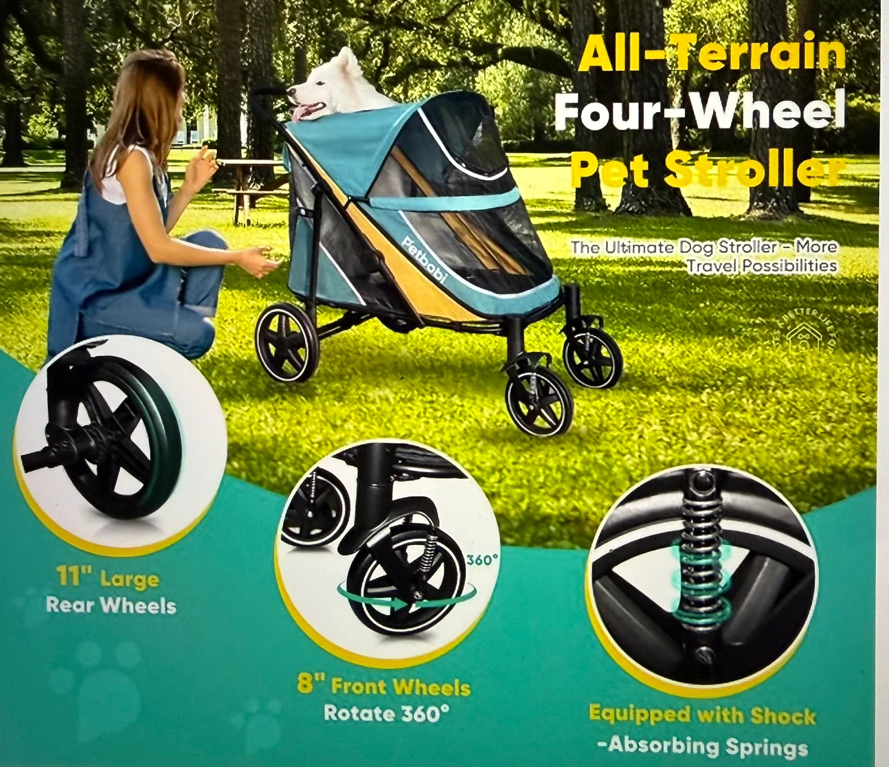 Ibiyaya Pet Stroller - photo 3