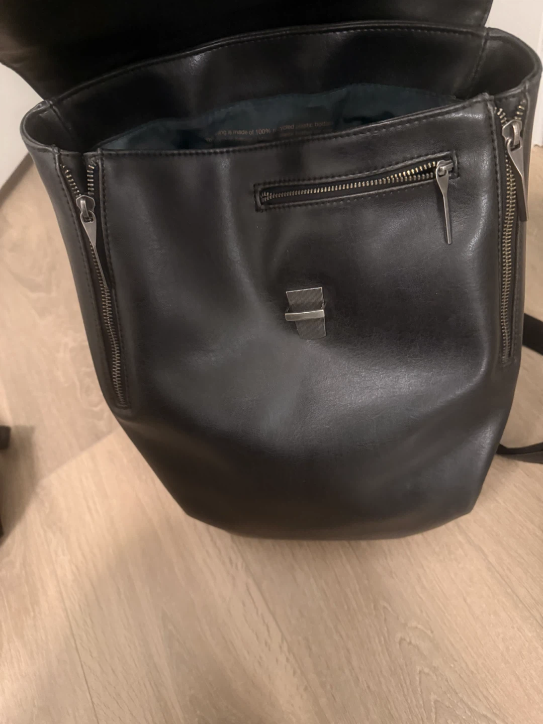 Matt & Nat Black Vegan Leather Backpack - photo 2