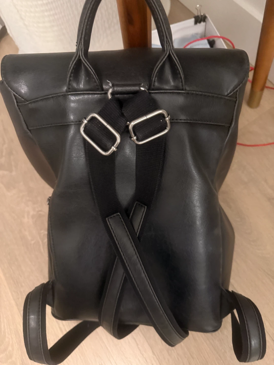 Matt & Nat Black Vegan Leather Backpack - photo 3