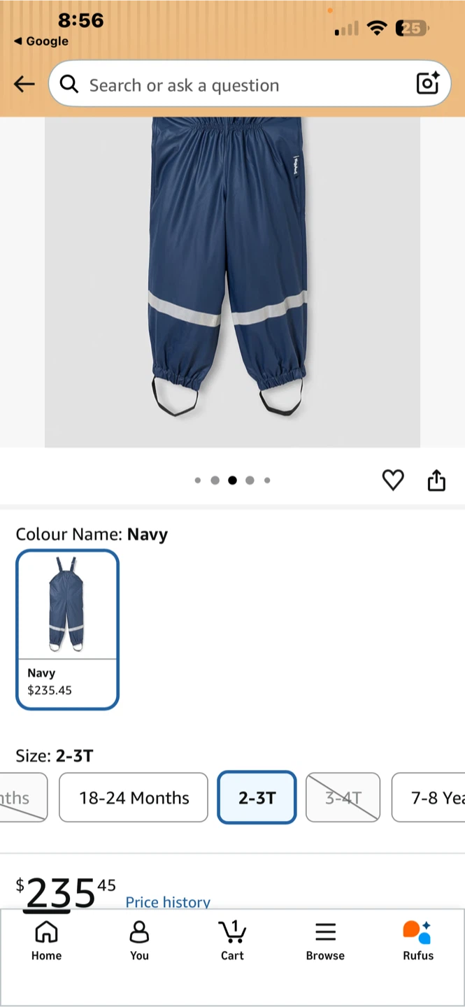 Cortina Snow Boots and Navy Rain Pants Bundle - photo 5