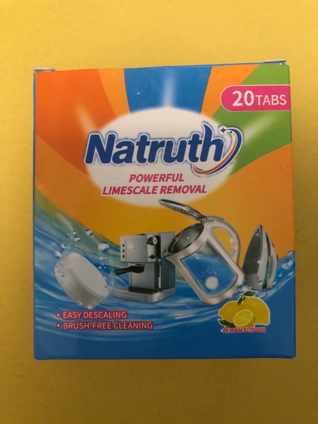 Natruth Limescale Removal Tabs - 20 Pack