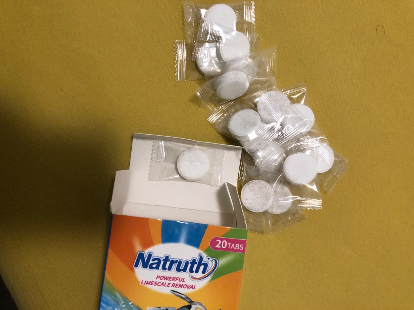 Natruth Limescale Removal Tabs - 20 Pack - photo 2