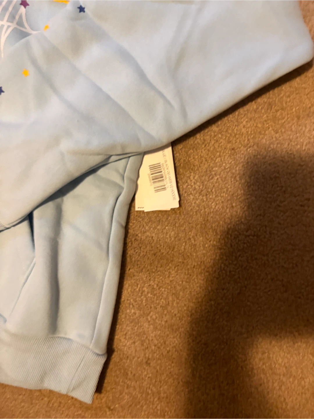 SP5DER Web Hoodie Light Blue - photo 3