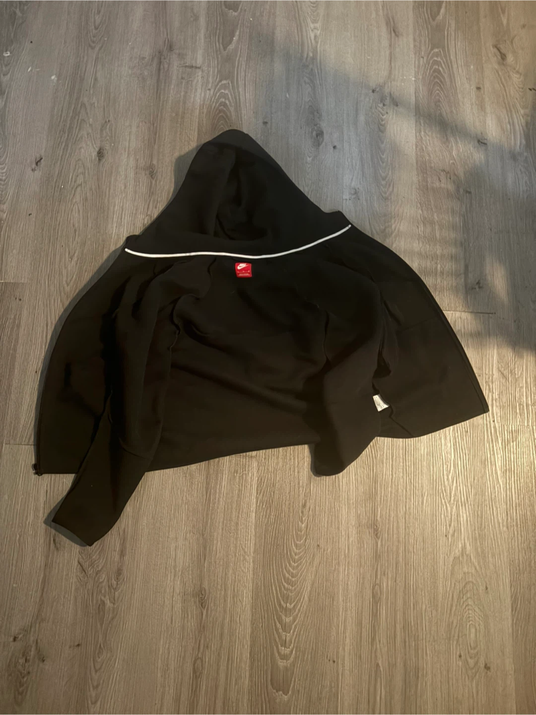 Nike Tech Fleece Black Hoodie - photo 2
