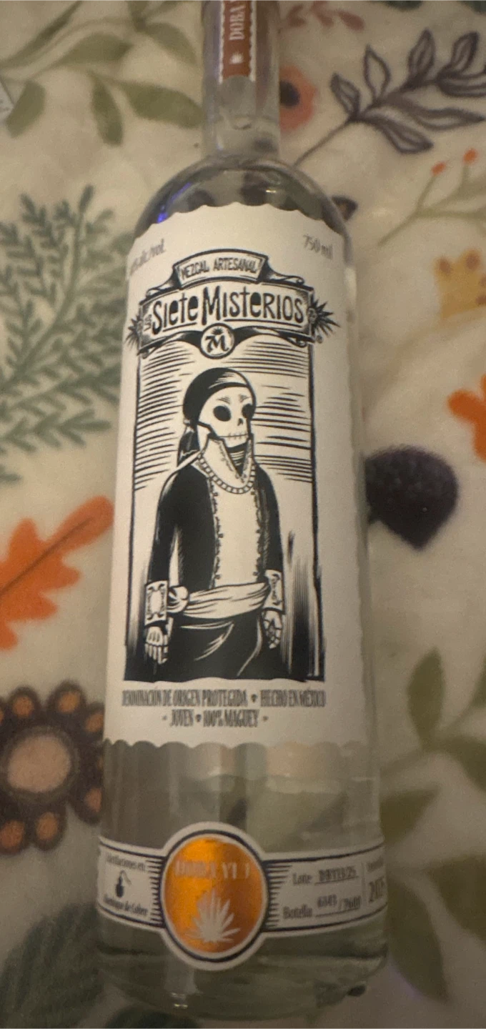 TEQUILA Los Siete Misterios Doba-Yej Mezcal 750ml