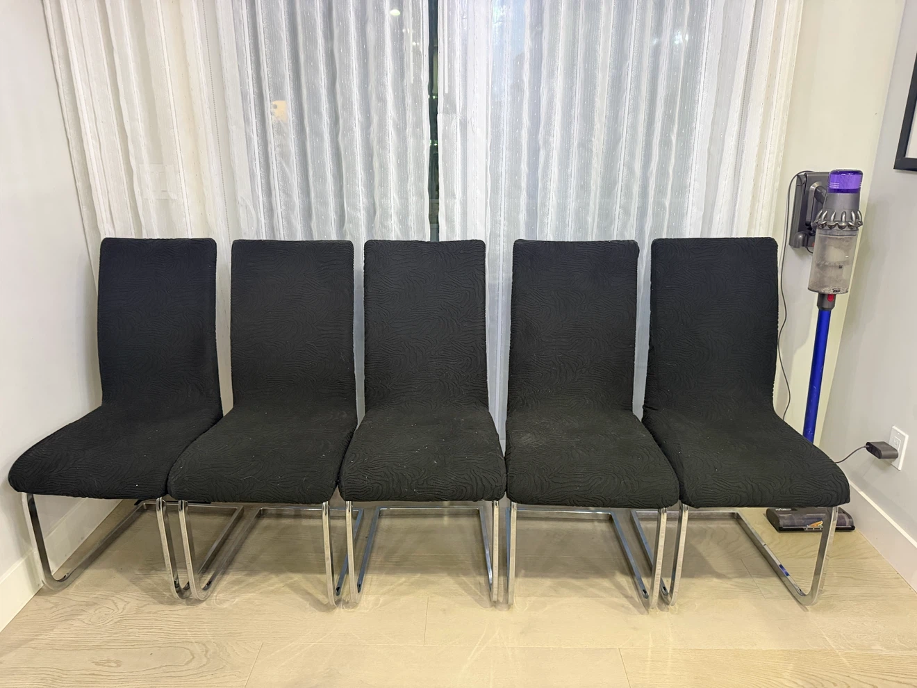 Set of 6 Modern Dining Chairs - photo 5