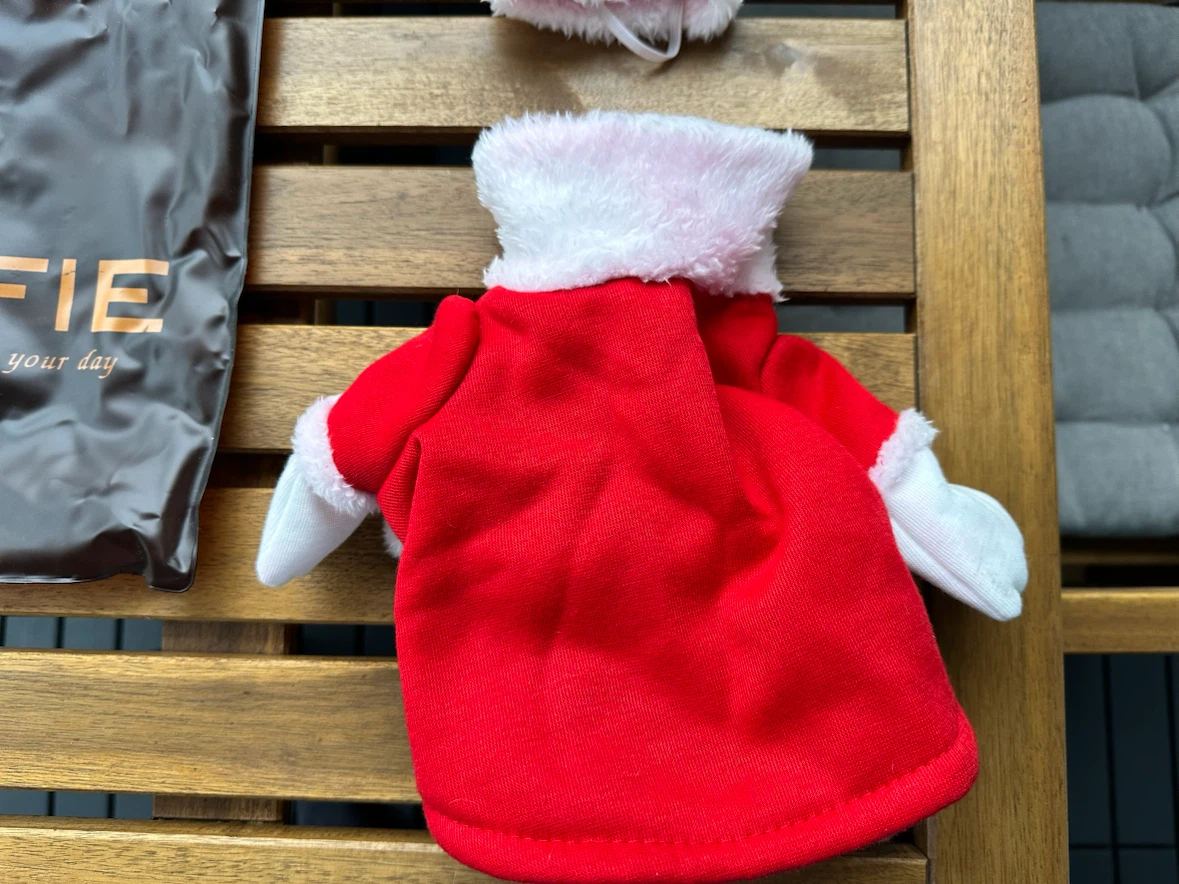 Alfie Santa Pet Costume Set size extra small - photo 4