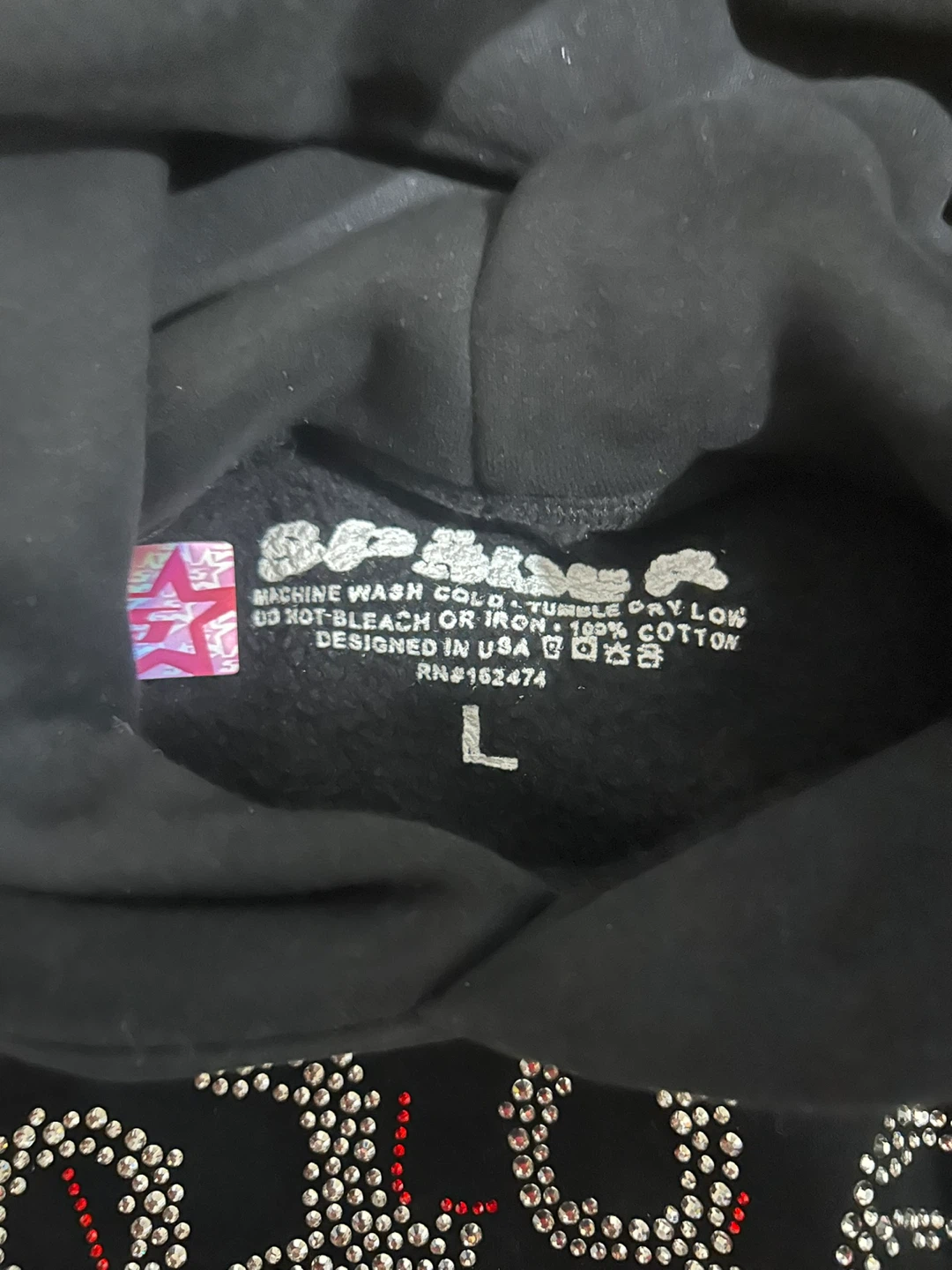 Spider Worldwide Hoodie Black Size Large - photo 2