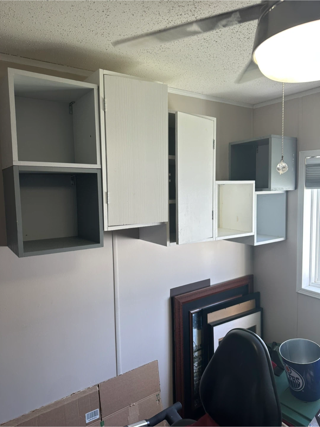 Wall Mounted Storage Cube Shelves