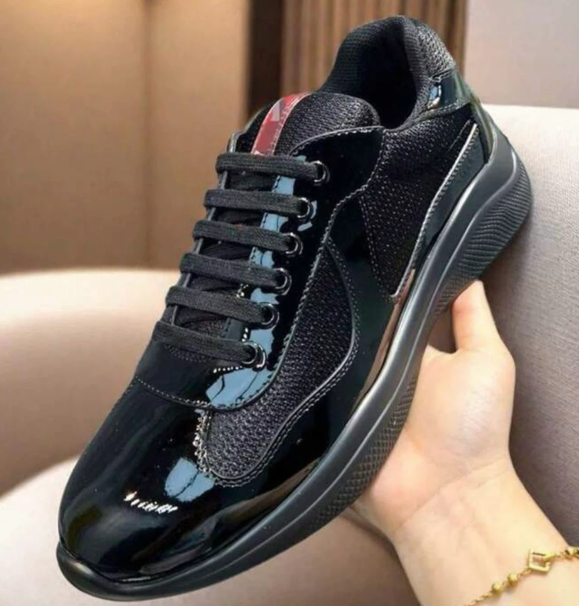 Prada Black Sneakers
