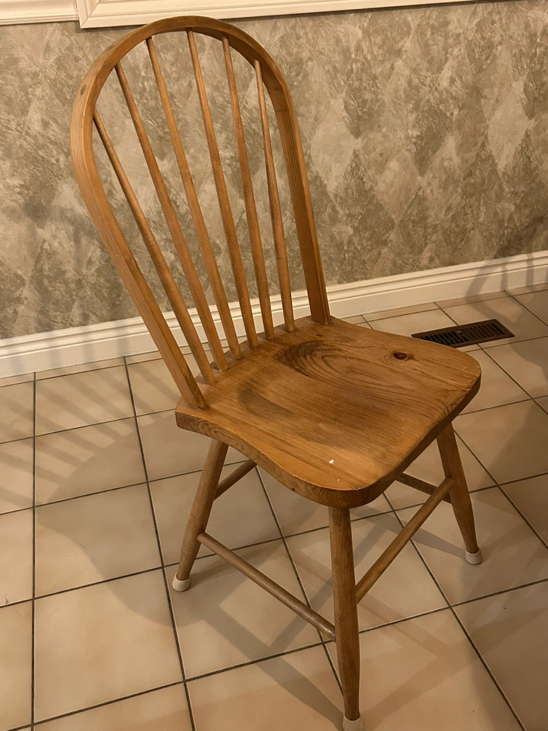 Solid Pine Pedestal Dining Set - photo 5