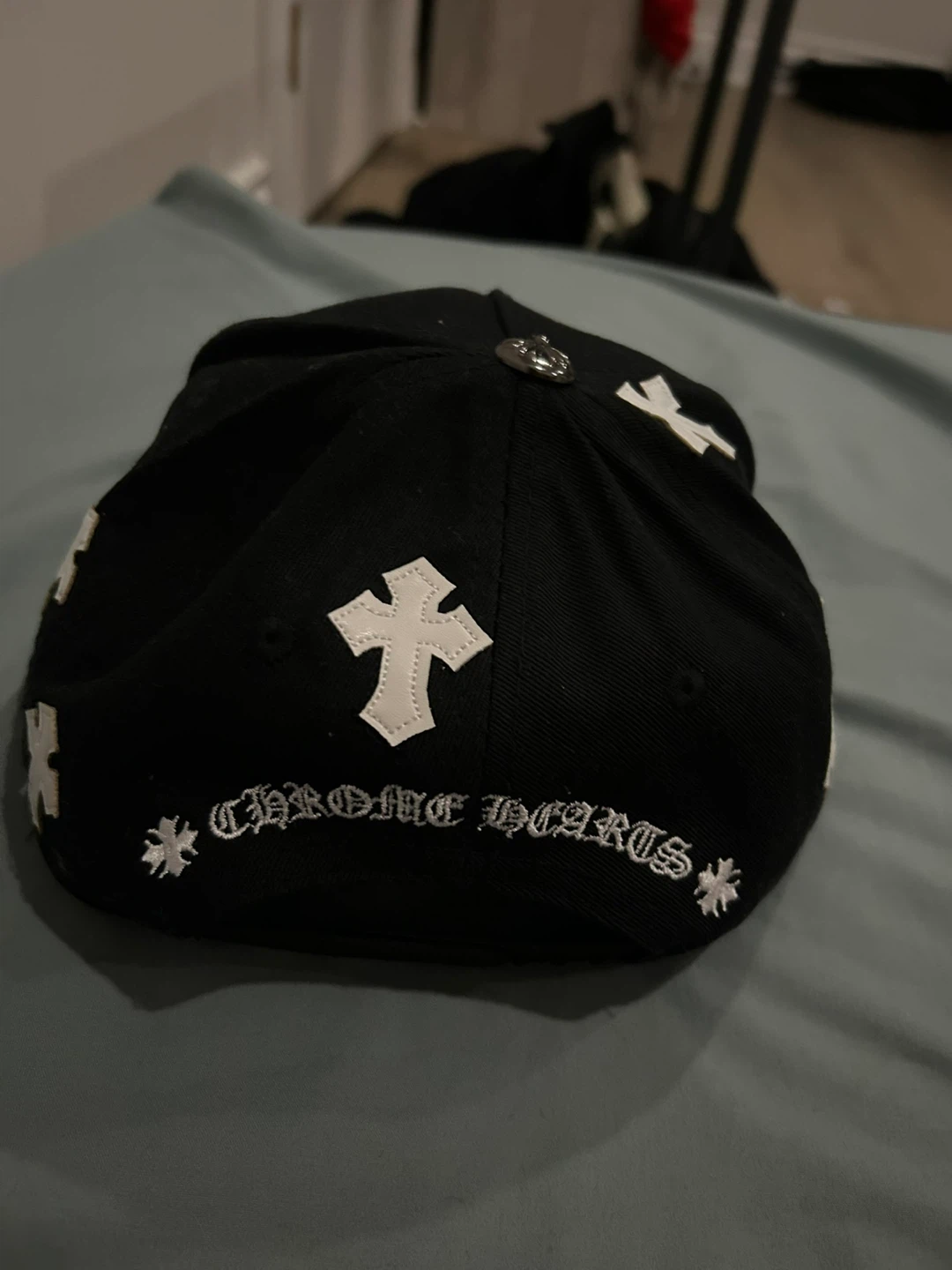 Chrome Hearts Black Cross Patch Cap - photo 2