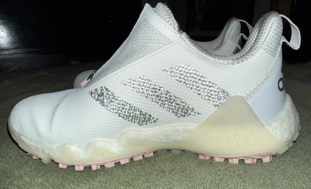 Adidas White BOA Golf Shoes - photo 4