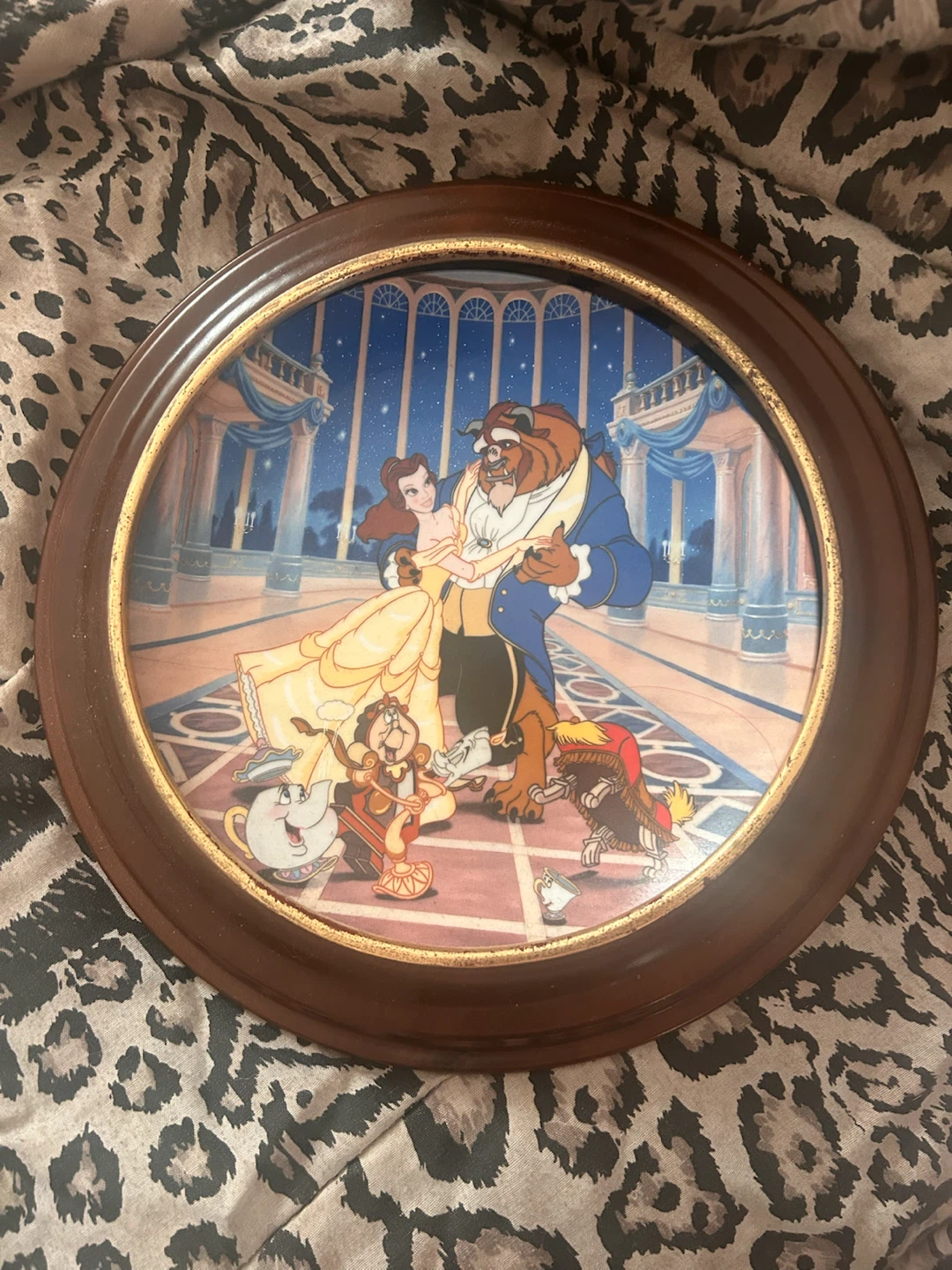 Knowles Beauty and the Beast Decorative Plate