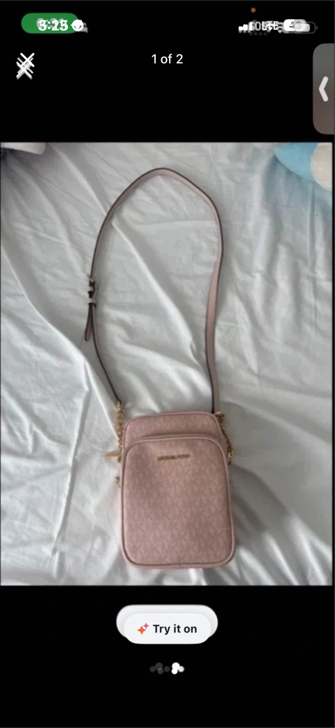 Michael Kors Pink Logo Crossbody Bag - photo 2