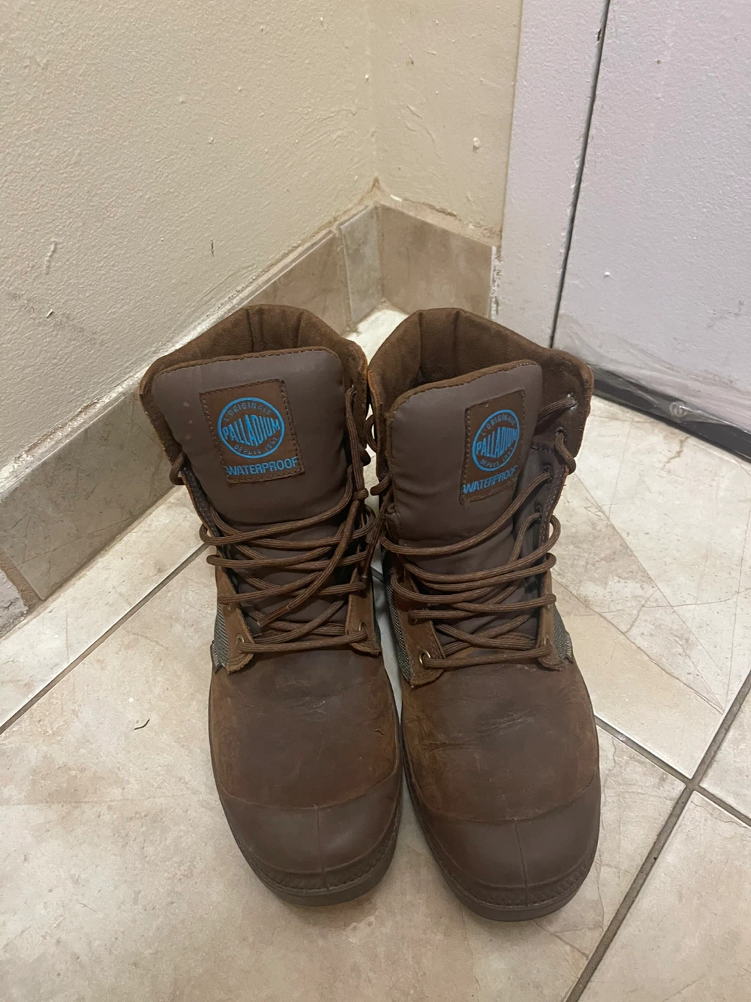 Palladium Waterproof Boots Brown Men's Size 9 - photo 2