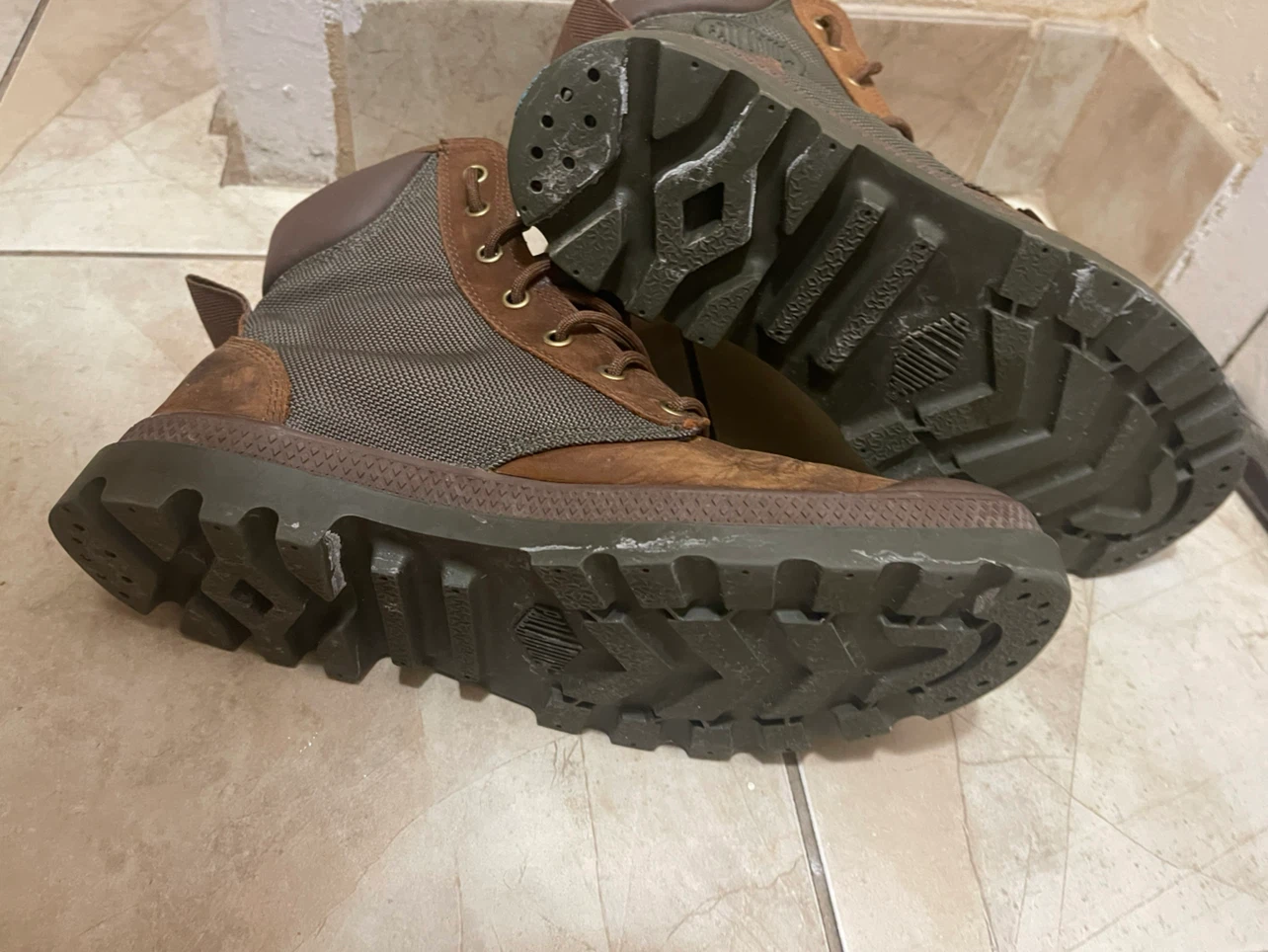 Palladium Waterproof Boots Brown Men's Size 9 - photo 3