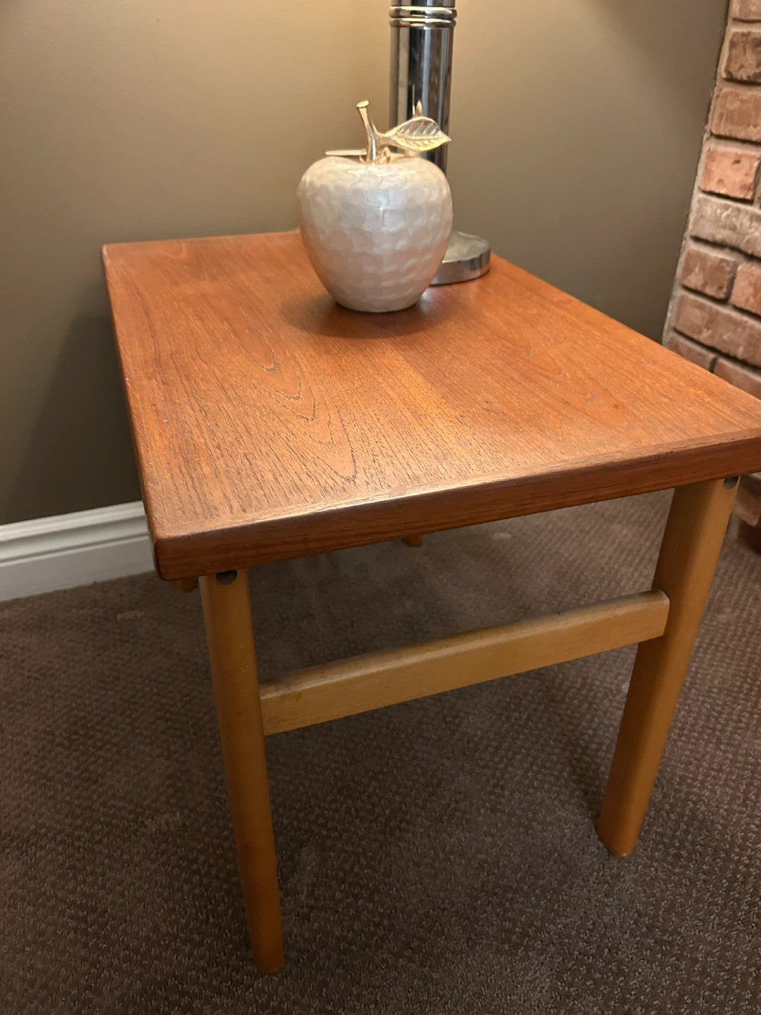 MCM Solid Teak End Tables - photo 2