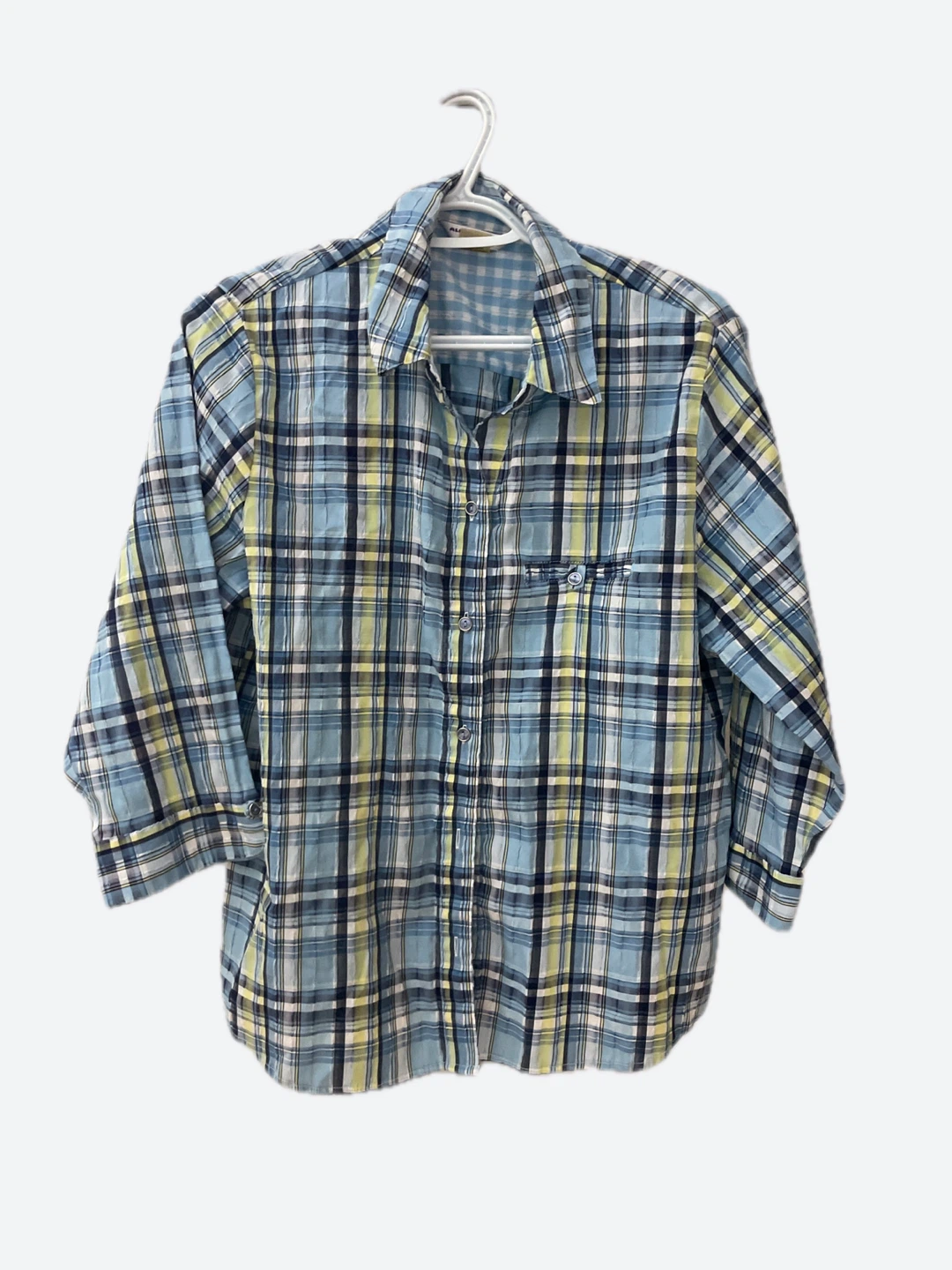 Allison Daley Petite Plaid Shirt