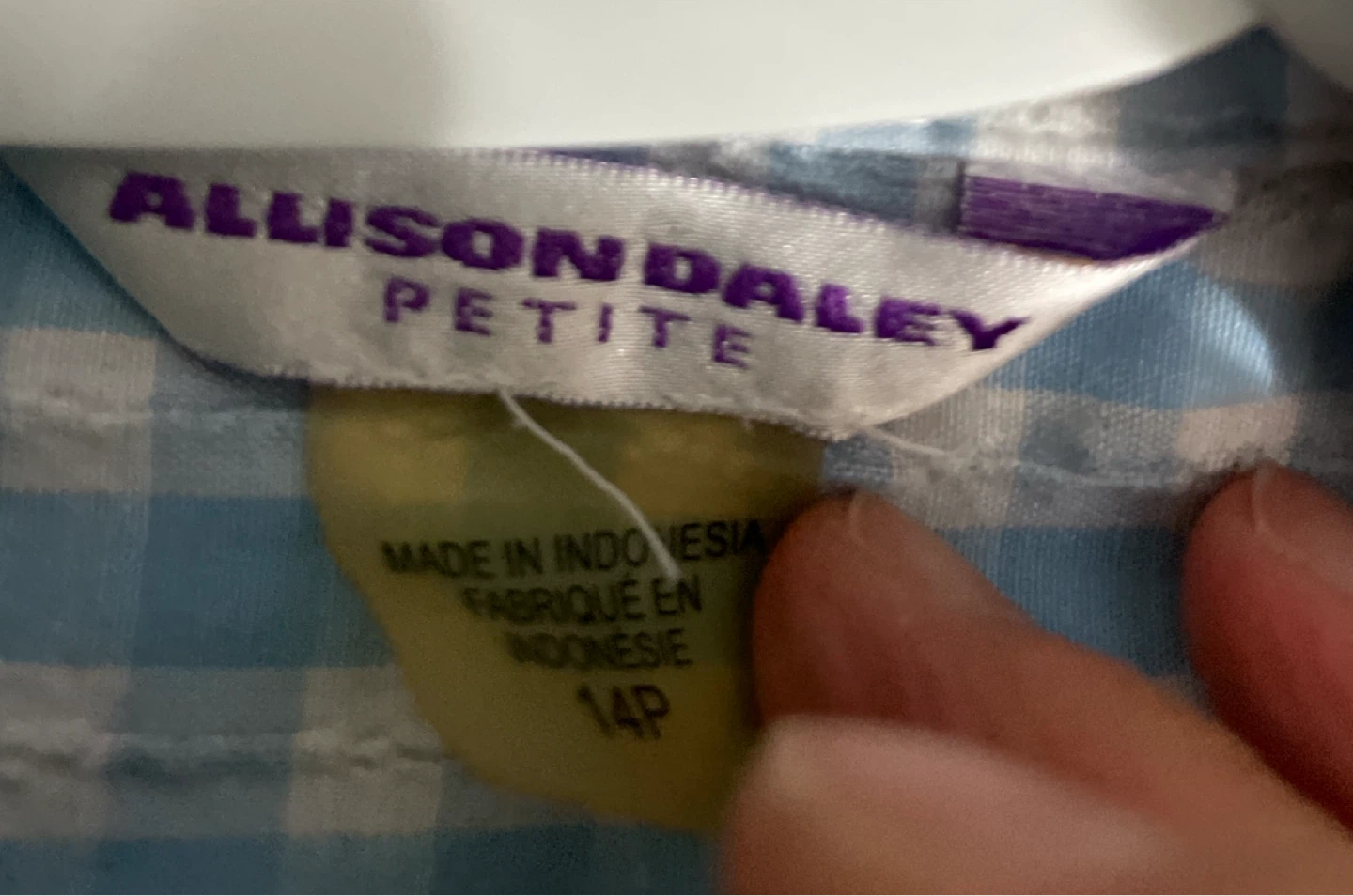 Allison Daley Petite Plaid Shirt - photo 2