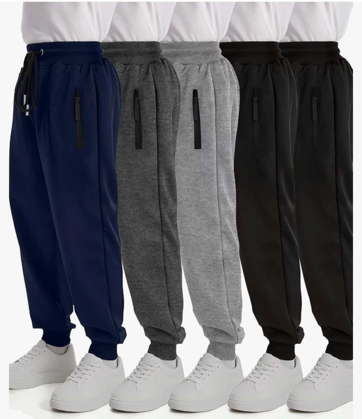 Teen Boys Jogger Sweatpants， size M