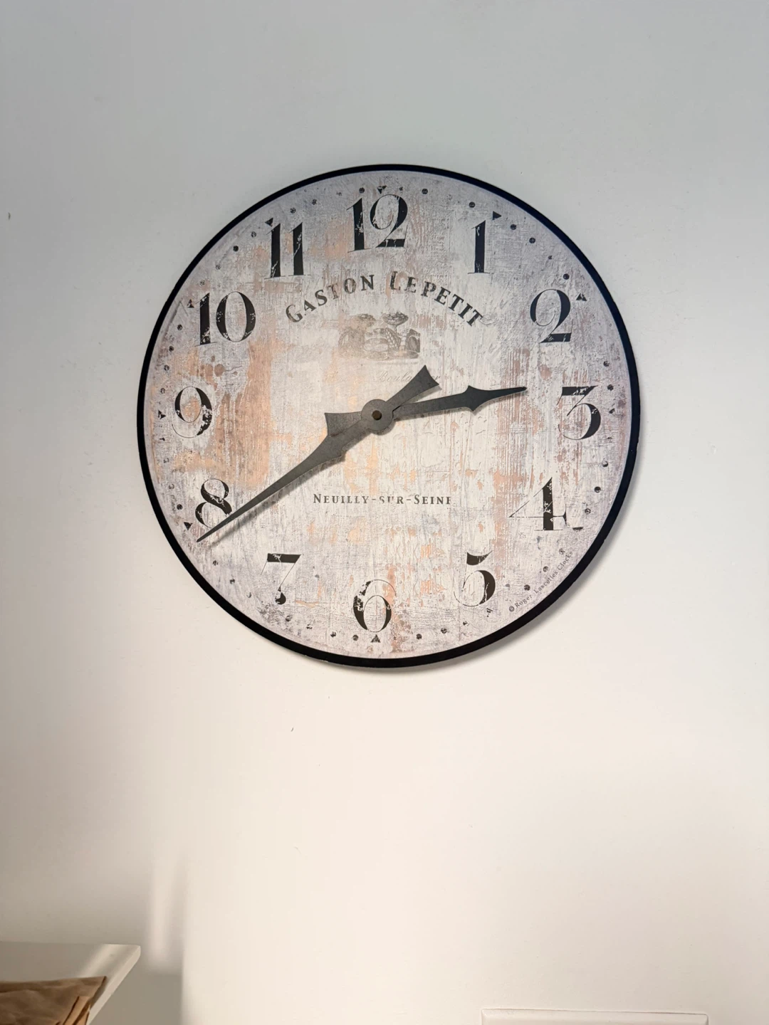 Roger Lascelles Gaston Lepetit Wall Clock