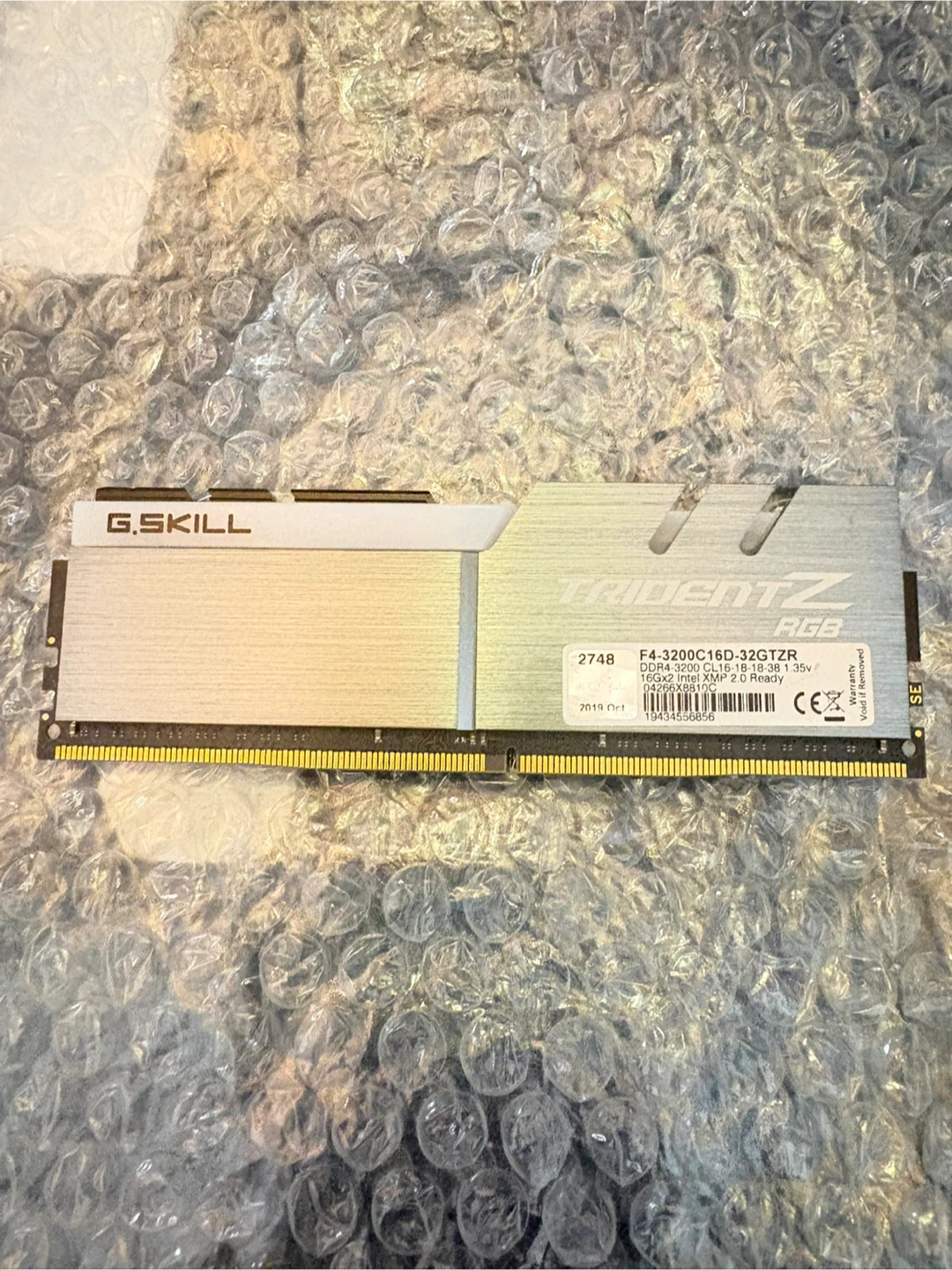 G.Skill Trident Z RGB 32GB (1x16GB) DDR4 3200MHz RAM