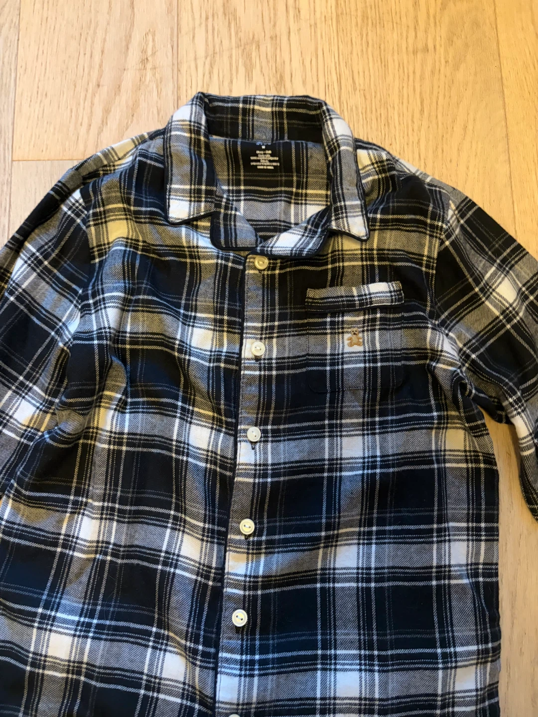 Gap Plaid Pajama Set, fits kids 10-12 - photo 2