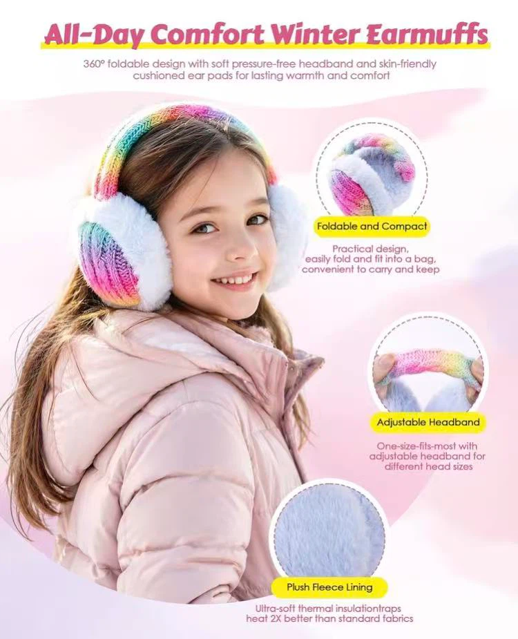 Kids Winter Set - Hat, Gloves, Scarf, Earmuffs - photo 3