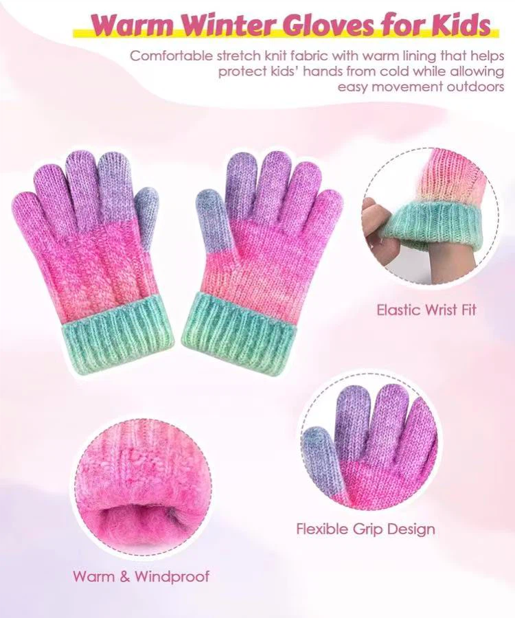 Kids Winter Set - Hat, Gloves, Scarf, Earmuffs - photo 5