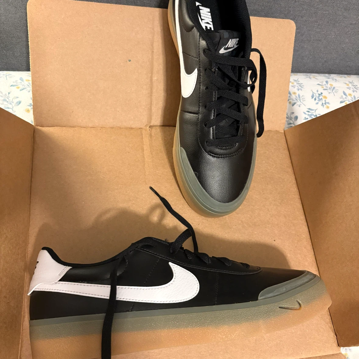 SB Gato Nike Black and White Sneakers - photo 4