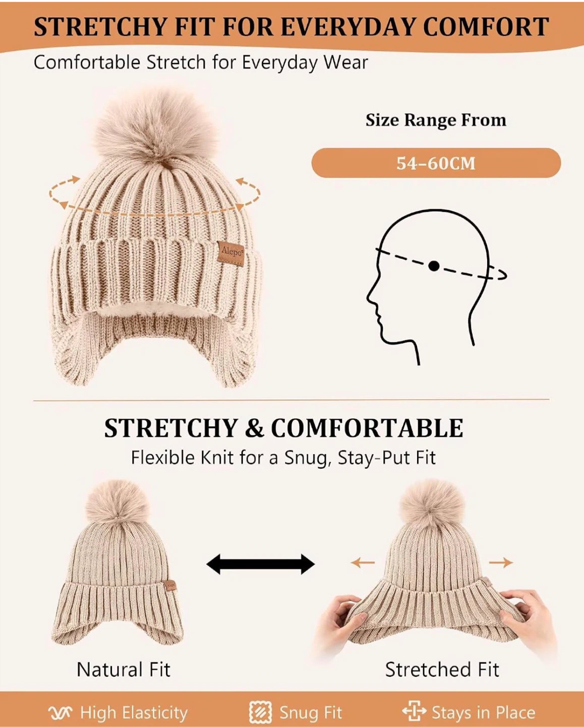 Winter Pom Pom Beanie - photo 3