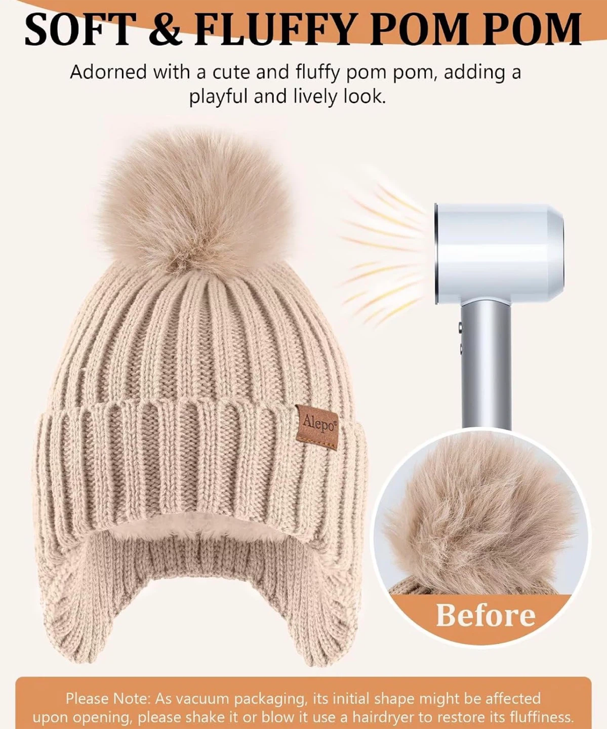 Winter Pom Pom Beanie - photo 5