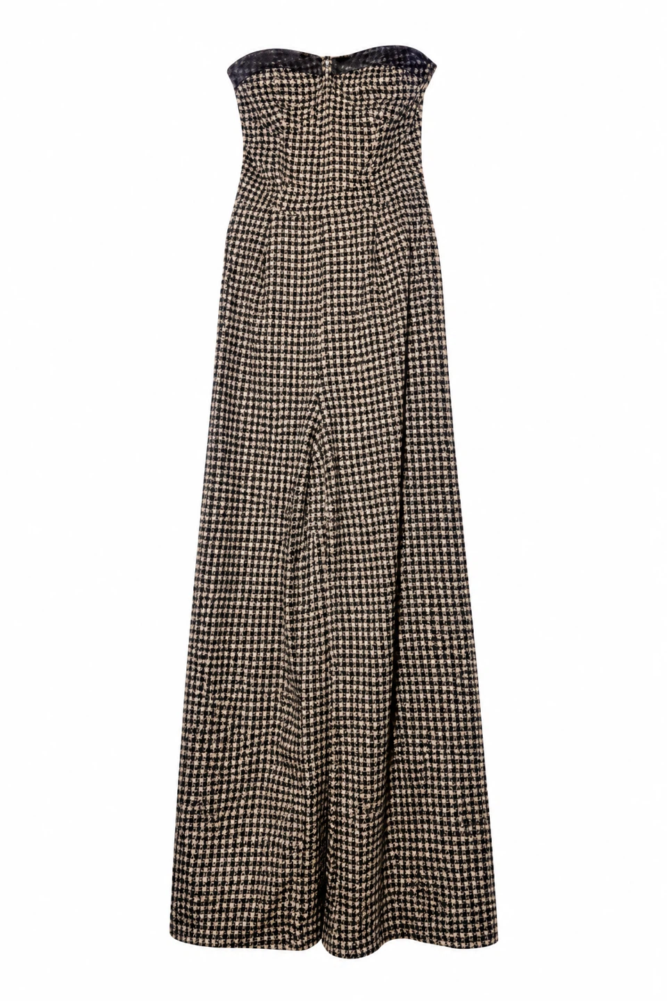 Houndstooth Corset Jumpsuit - photo 2