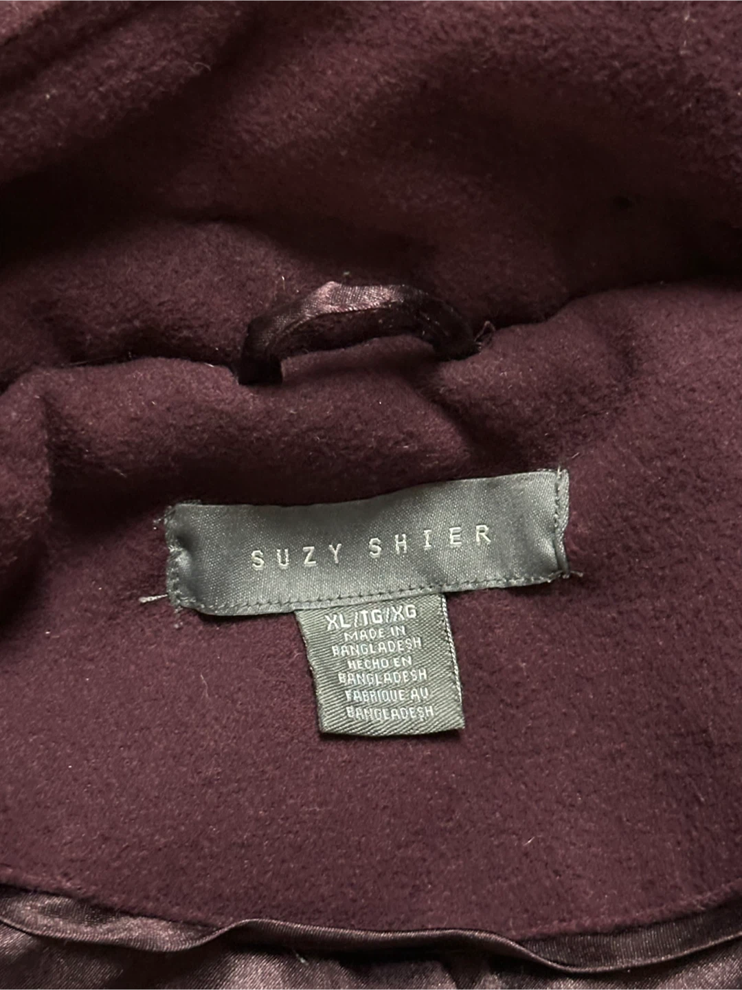 Burgundy Long Coat - photo 3