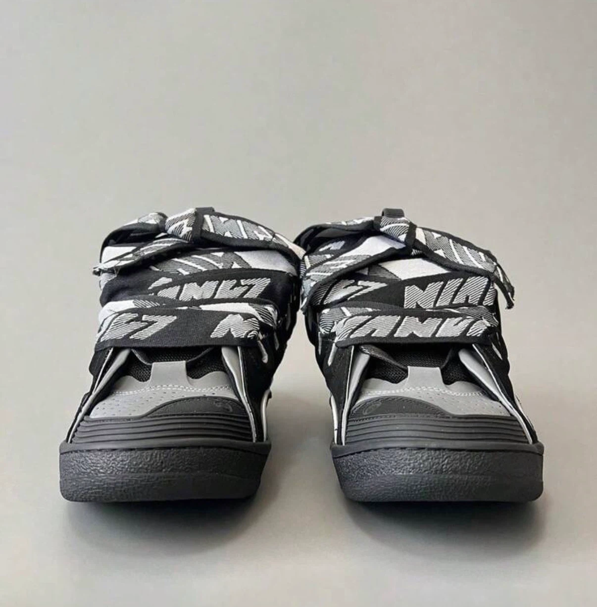 Lanvin Curb Sneakers Black and White - photo 2