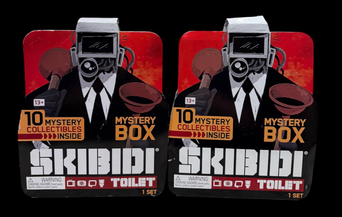 2- Skibidi Toilet Mystery Box Collectible Set