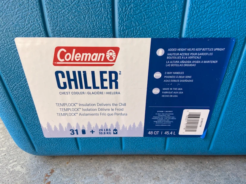 Coleman chest cooler - photo 2