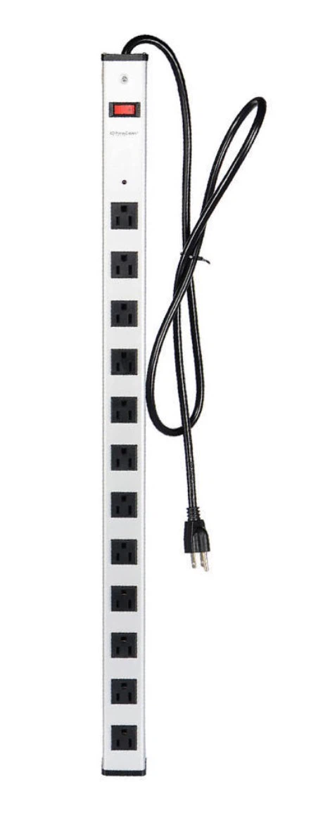 12-Outlet Surge Protector Power Strip